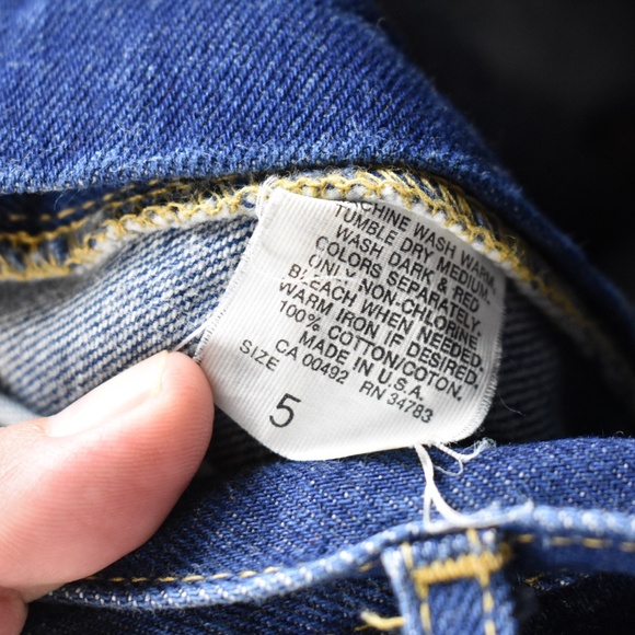 SOLD 70s Lee Riders Jeans Womens Western Cowgirl Stamped Rivets VTG USA - Picture 8 of 8